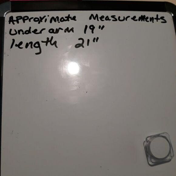 CAbi Faux Suede Perforated Scalloped Hem Asymmetrical Jacket Sz M - Picture 5 of 12